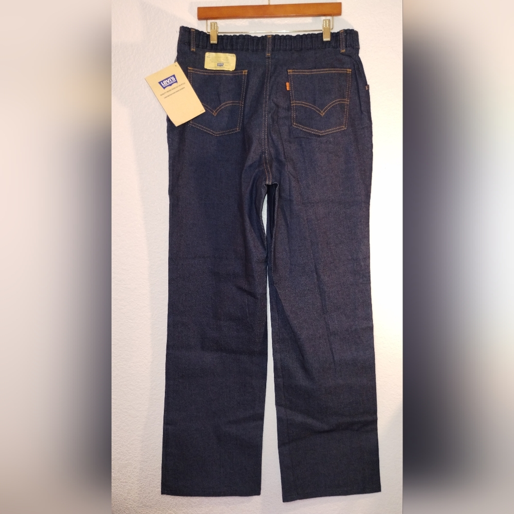 VINTAGE LEVI'S ORANGE TAB VINTAGE Deadstock Dark Wash size 8 Coastal Cowgirl